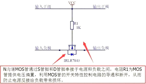 mos管h橋電路