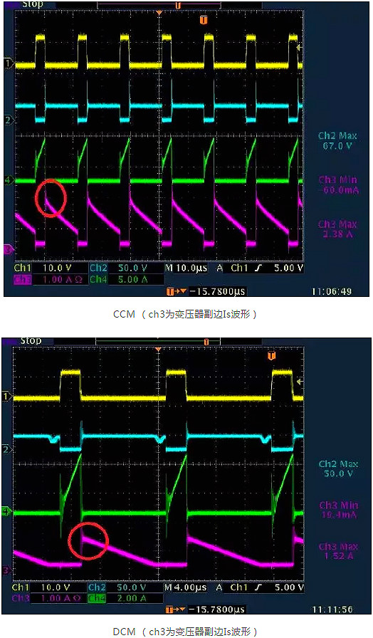 開關電源,開關電源各種波形