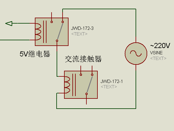 單片機控制交流接觸器