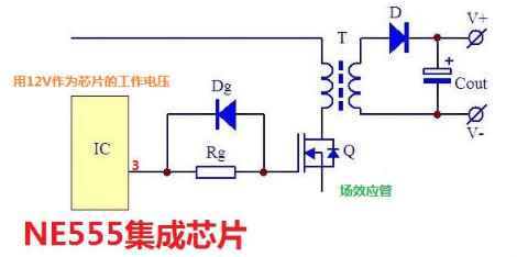 方波信號驅(qū)動場效應(yīng)管