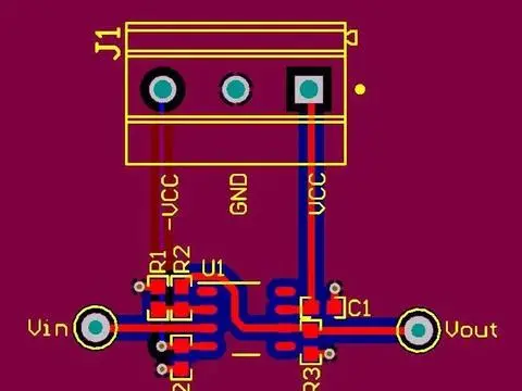 布設運算放大器PCB