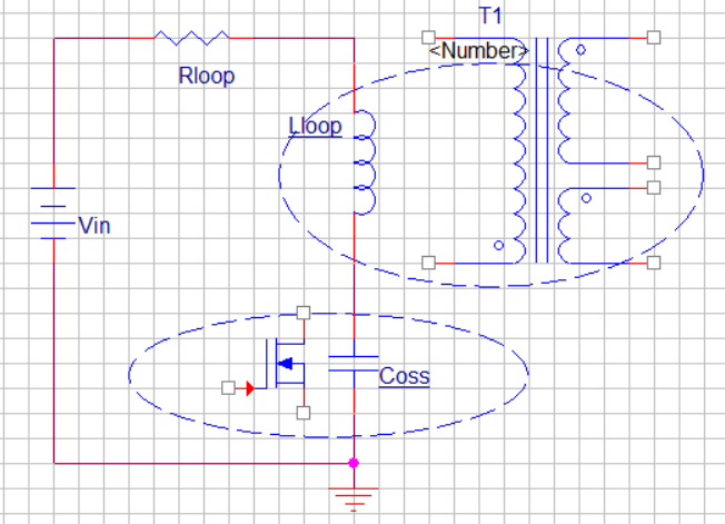 反激電源MOS管 振鈴