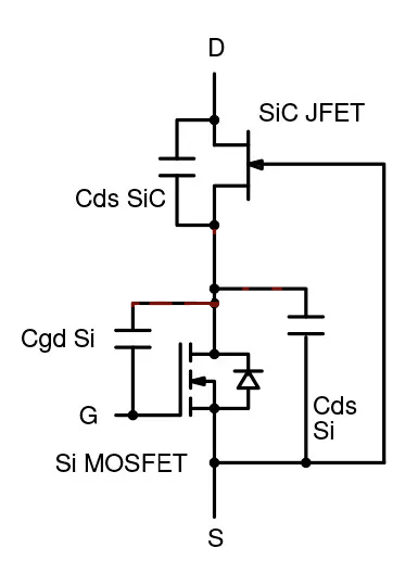 MOSFET開關(guān) 共源共柵拓?fù)?米勒效應(yīng)