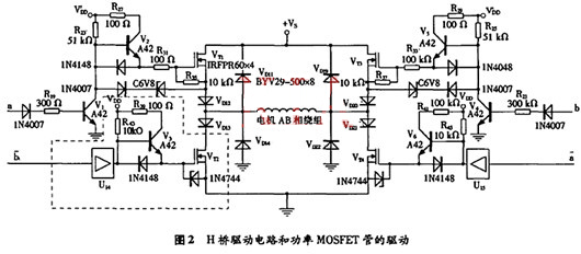 步進電機 H橋驅動電路 MOSFET