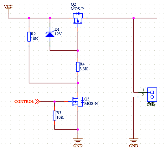 PMOS 固態繼電器 防倒灌