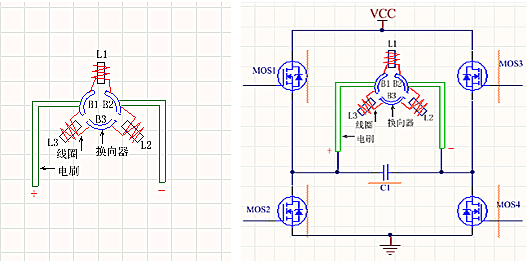 直流有刷電機 并聯 電容