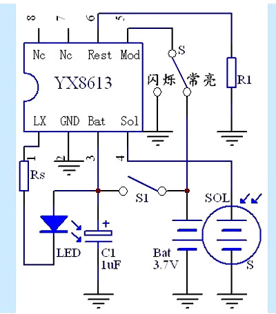 LED 調光電路圖