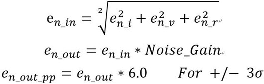 運放 噪聲 計算
